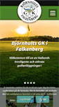 Mobile Screenshot of bjornhultsgk.se
